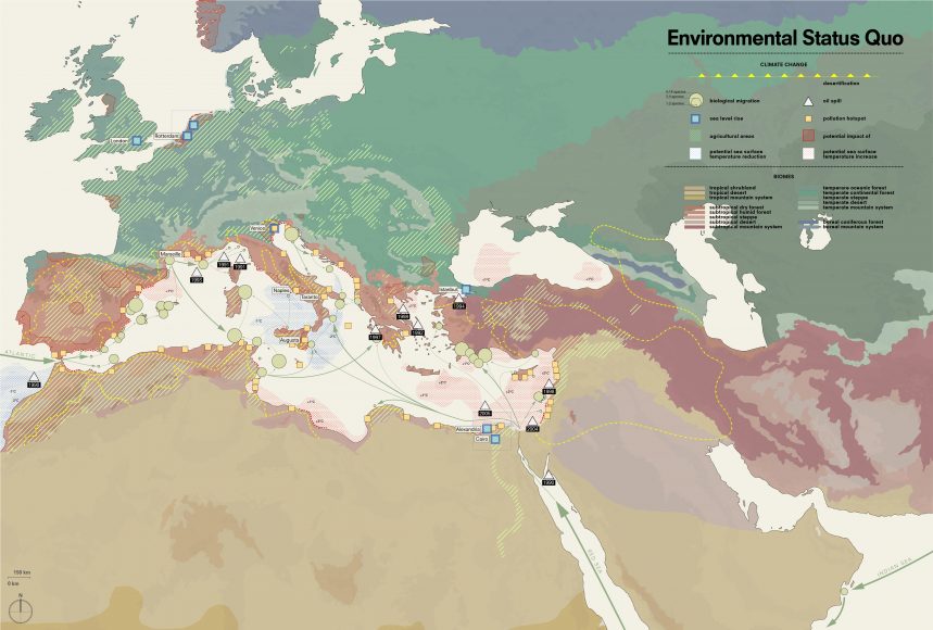 Environmental Status Quo, Palermo Atlas © OMA for Manifesta 12